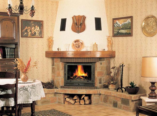 Мраморный камин