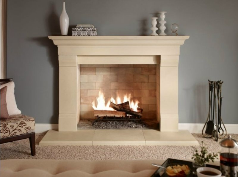 Мраморный камин