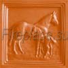 печной изразец  жеребенок