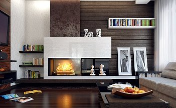 living-room-marvelous-dark-brown-wood-paneled-living-room-decorating-ideas-with-modern-fireplace-and-nice-grey-fabric-sofa-on-the-parquet-floor-enchanting-living-room-decorating-ideas-with-modern-styl