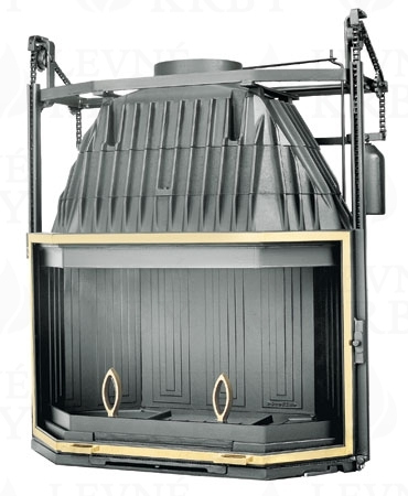 Призма с латунной рамкой DECO 1000 DO BR