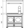 Печь варочная Country 100L- J.Corradi
