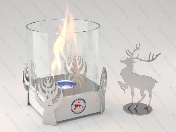 Настольный биокамин Lux Fire Серия 2 S