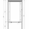 Печь-камин EMBER SKI-211/210 ручное регулирование, черный