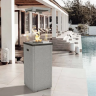 Нагреватель газовый PATIO/LIGHT, сталь с ручным управлением, цвет гранит