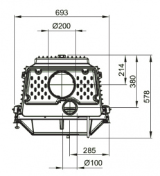 Focolare 70 Prismatico