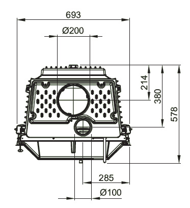 Focolare 70 Prismatico